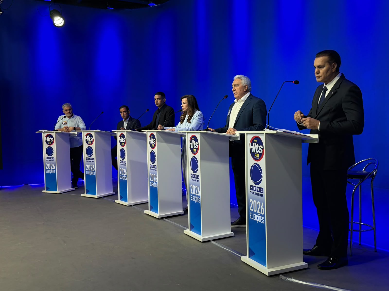 Laurez Moreira ganha protagonismo no primeiro debate ao defender mudança no governo, valorização dos servidores e combate à corrupção