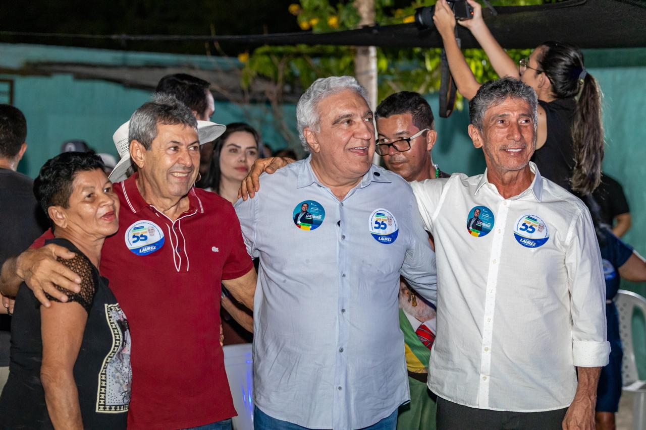 Laurez Moreira consolida apoio em Pau D’Arco, garante policiamento no município e asfaltamento de acesso ao Garimpinho